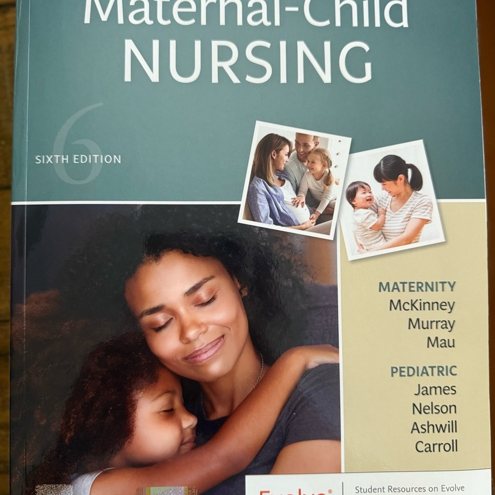 Maternal-Child Nursing Sixth Edition Book for Nursing students